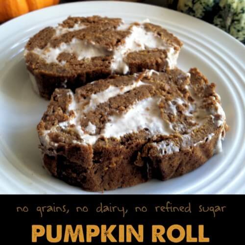 Paleo Pumpkin Roll from Primally Inspired