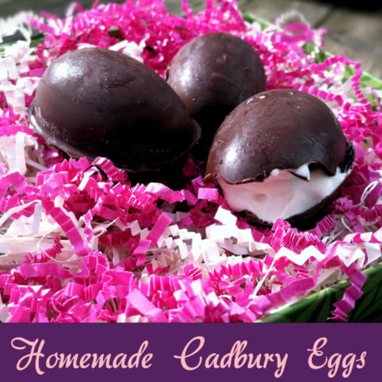 Homemade Cadbury Eggs - Primally Inspired