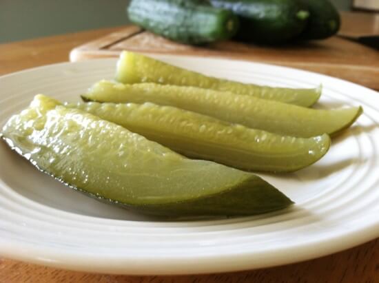 Easy Homemade Pickles 