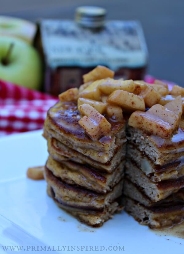 apple pie pancake bites