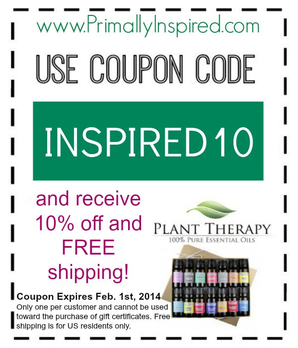 Plant Therapy Coupon  PrimallyInspired.com