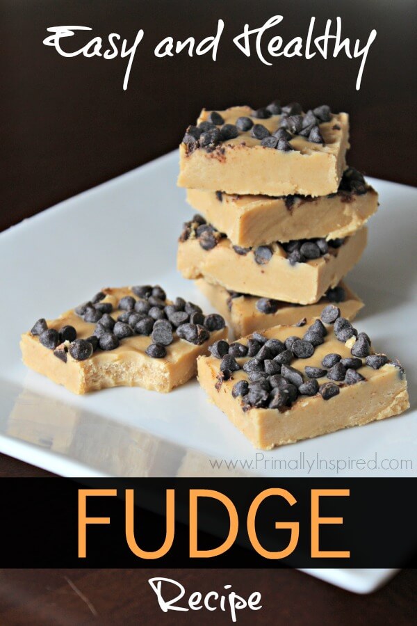 Easy, Healthy Fudge Recipe - PrimallyInspired.com