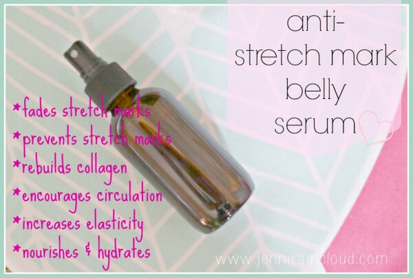 Stretch Mark Serum Recipe - www.PrimallyInspired.com