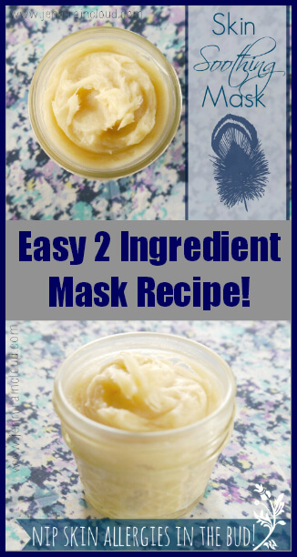Skin Soothing Mask Recipe - www.PrimallyInspired.com