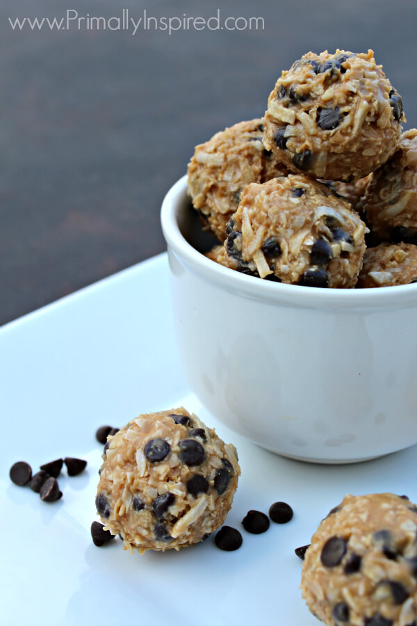 Cookie Dough Snack Balls from Primally Inspired