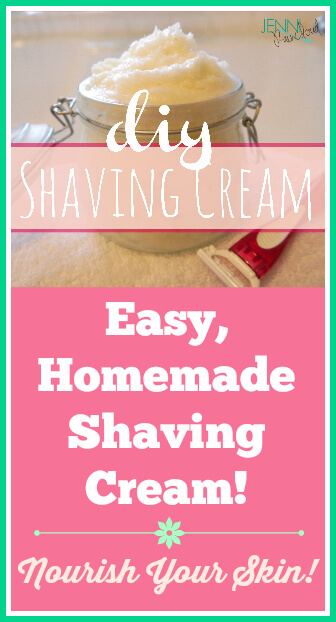 Homemade Shaving Cream Recipe - www.PrimallyInspired.com