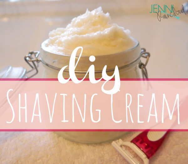 Homemade Shaving Cream Recipe - www.PrimallyInspired.com