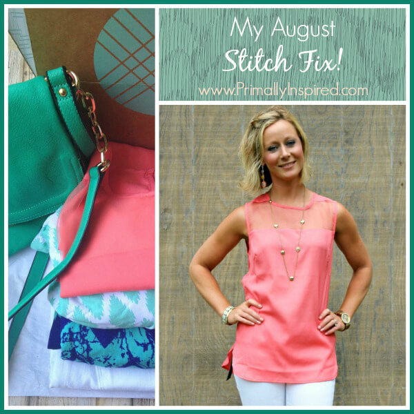 August Stitch Fix Review from Primally Inspired