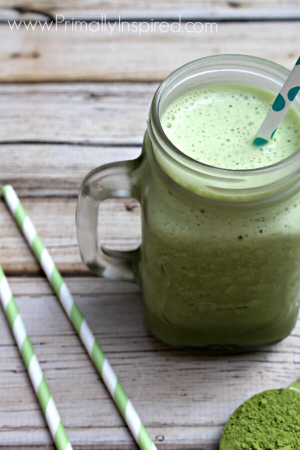Green Tea Frappuccino from Primally Inspired (loaded with amazing health benefits!)