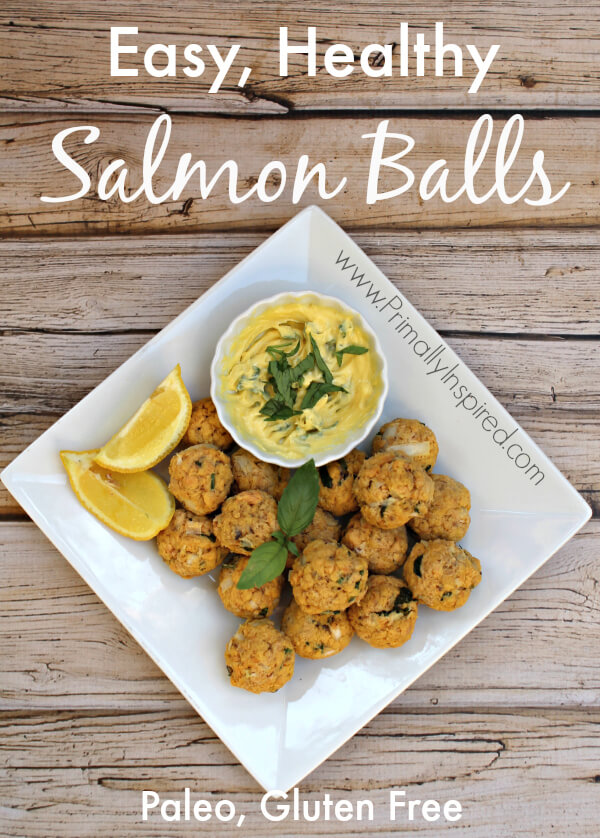 Salmon Balls via Primally Inspired (Paleo, Gluten Free)