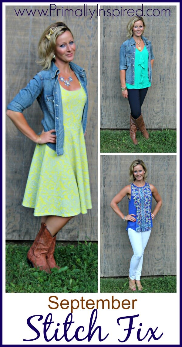 September Stitch Fix Review from Kelly @ Primally Inspired