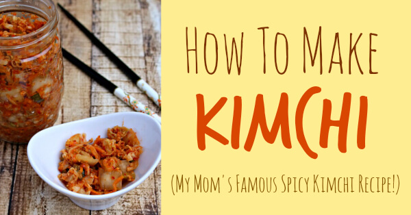 How To Make Kimchi (Korean Spicy Kimchi Recipe) from Primally Inspired