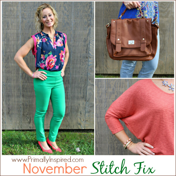 November Stitch Fix Review from Kelly at Primally Inspired