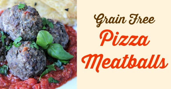 Paleo Pizza Meatballs from Primally Inspired