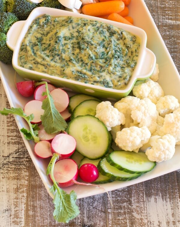 Spinach Artichoke Dip from Nourish via Primally Inspired (Paleo, AIP, Whole30)