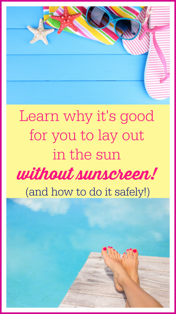 Health Benefits of the Sun (without sunscreen!) plus a 1 ingredient broad spectrum natural sunscreen |  Primally Inspired