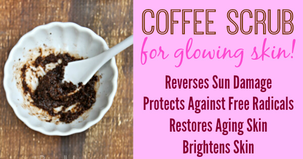 Homemade Coffee Scrub and Mask Recipe with Coconut Oil!  Primally Inspired