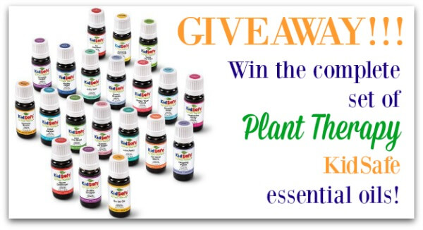 Plant Therapy KidSafe essential oils giveaway