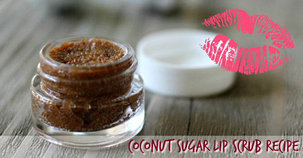 This DIY Coconut Sugar Lip Scrub makes my lips so soft and smooth! The best!
