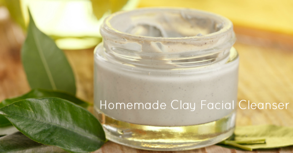 This Homemade Clay Facial Cleanser Recipe is a face scrub and cleanser all in one and great for all skin types. It's an easy DIY recipe that deep cleans, unclogs pores, gently exfoliates and calms acne, redness and inflammation. Gentle enough for daily use. Expect a healthy, radiant glow after the very first use!