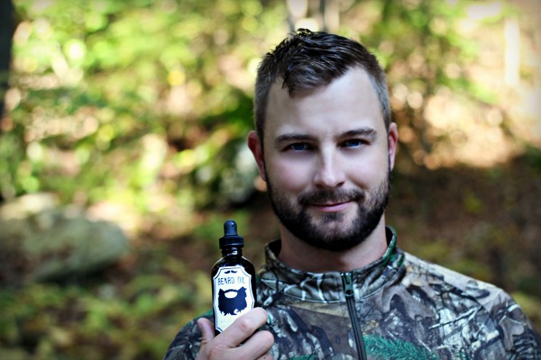 This DIY beard oil recipe has the best smelling manly essential oil blend!