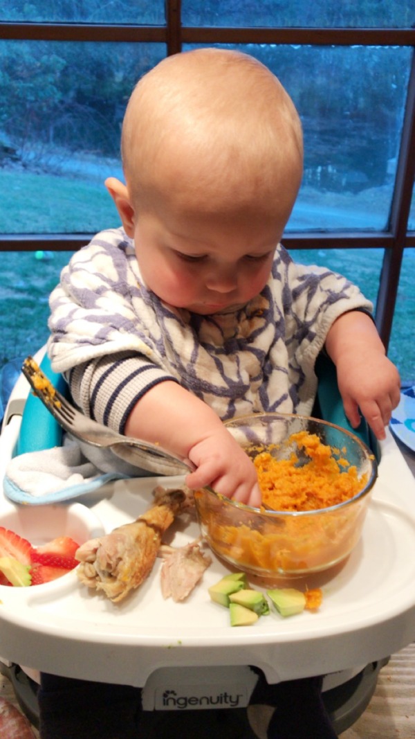 Baby Led Weaning first foods