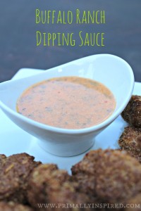 Buffalo Ranch Dipping Sauce | Primally Inspired (Paleo)