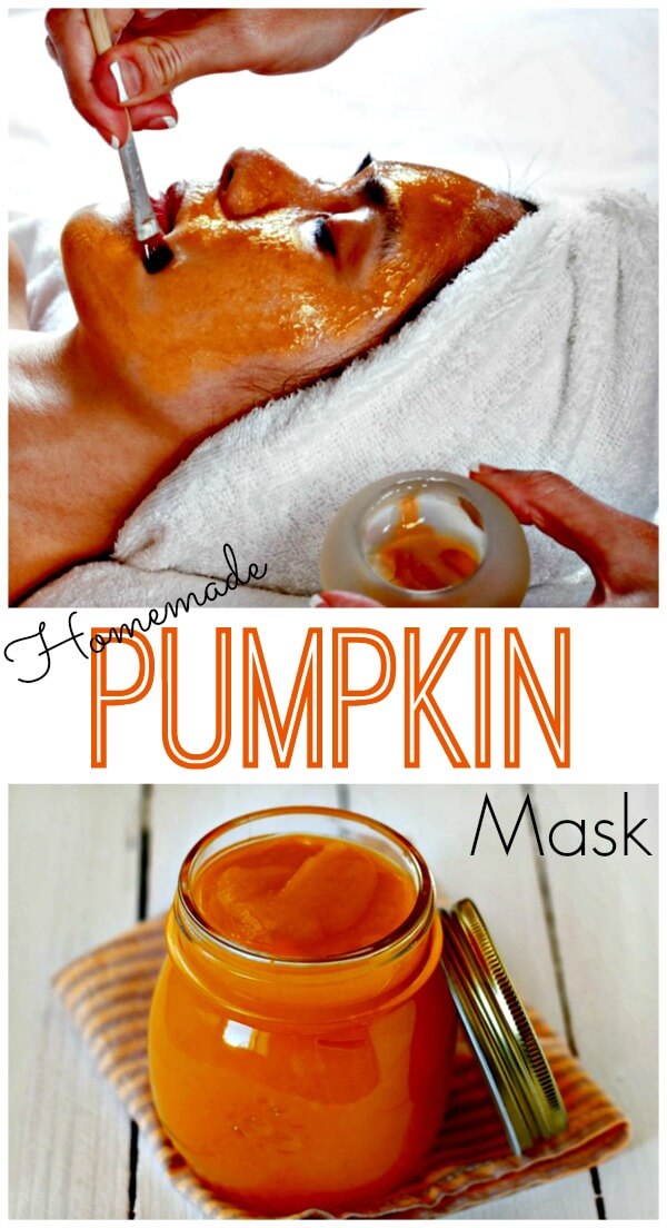 homemade pumpkin mask
