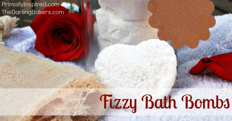 Fizzy Bath Bombs Recipe | PrimallyInspired.com