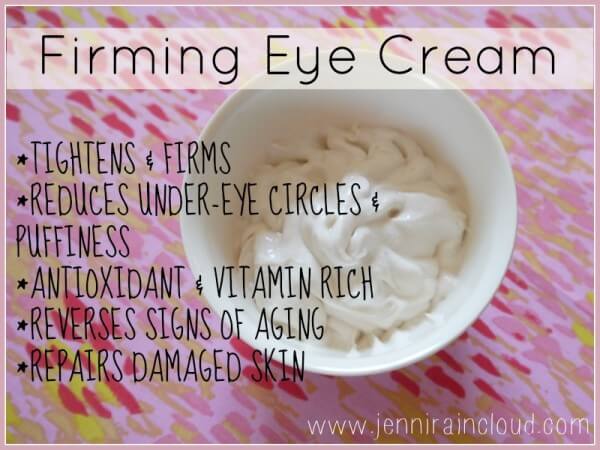 Firming Eye Cream Recipe - DIY Eye
