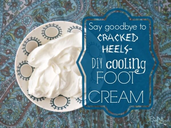 Cooling Foot Cream from Jenni Raincloud www.PrimallyInspired.com