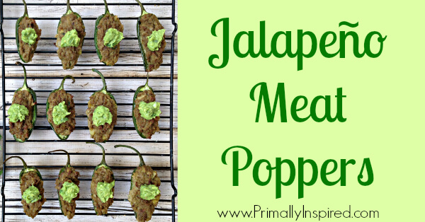 Jalapeño Meat Poppers via Primally Inspired (Paleo)