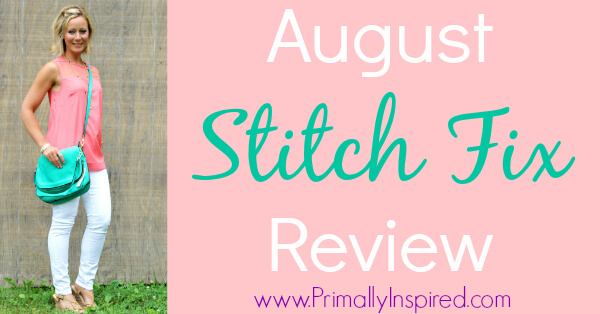 August Stitch Fix Review by Primally Inspired