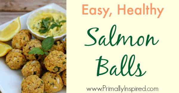 Salmon Balls from Primally Inspired (Paleo, Gluten Free)