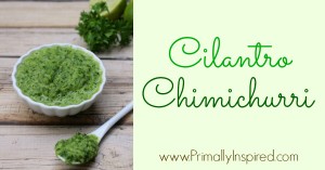 Cilantro Chimichurri Recipe from Primally Inspired