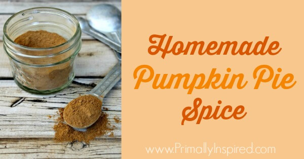 Homemade Pumpkin Pie Spice Recipe by Primally Inspired