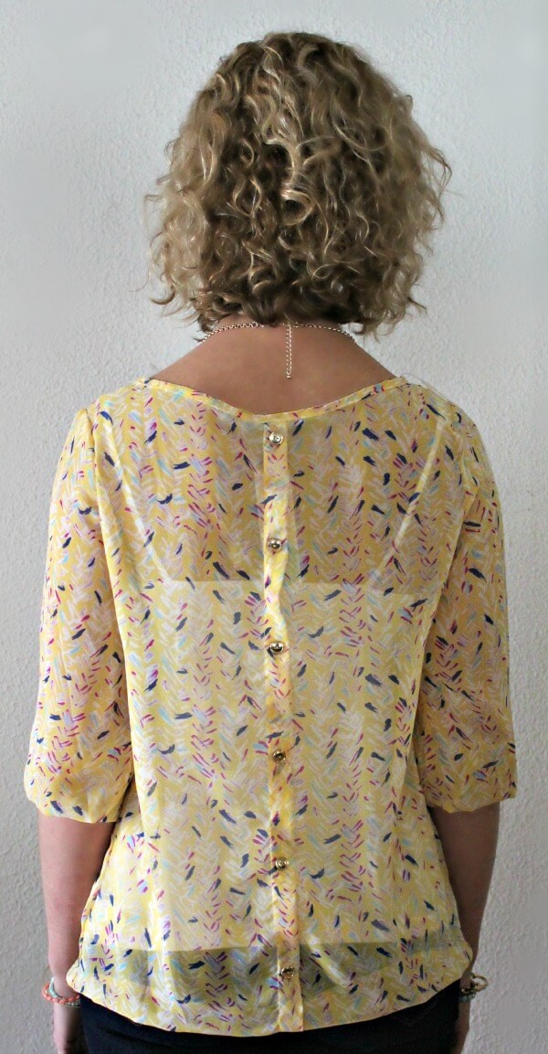 Papermoon Bart Scoop Neck Blouse