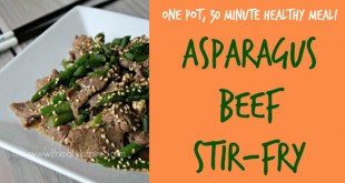 Asparagus Beef Stir-Fry 30 Minute Healthy Meal from Primally Inspired (Paleo, Healthy, Gluten Free)