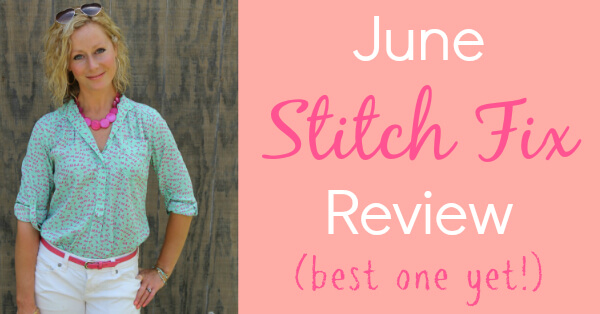 June Stitch Fix Review (best one yet!) - Kelly at Primally Inspired #stitchfix