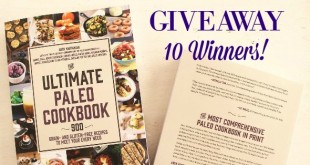The Ultimate Paleo Cookbook Review and Giveaway