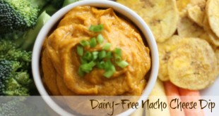 Dairy Free Nacho Cheese Dip (Paleo, Vegan, Whole30) - DELICIOUS!