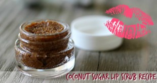 This DIY Coconut Sugar Lip Scrub makes my lips so soft and smooth! The best!