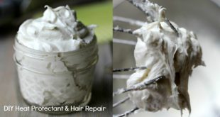 DIY Heat Protectant and Hair Repair Styling Cream - this stuff transformed my hair!!!