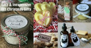 I love these simple but really nice diy christmas gift ideas!