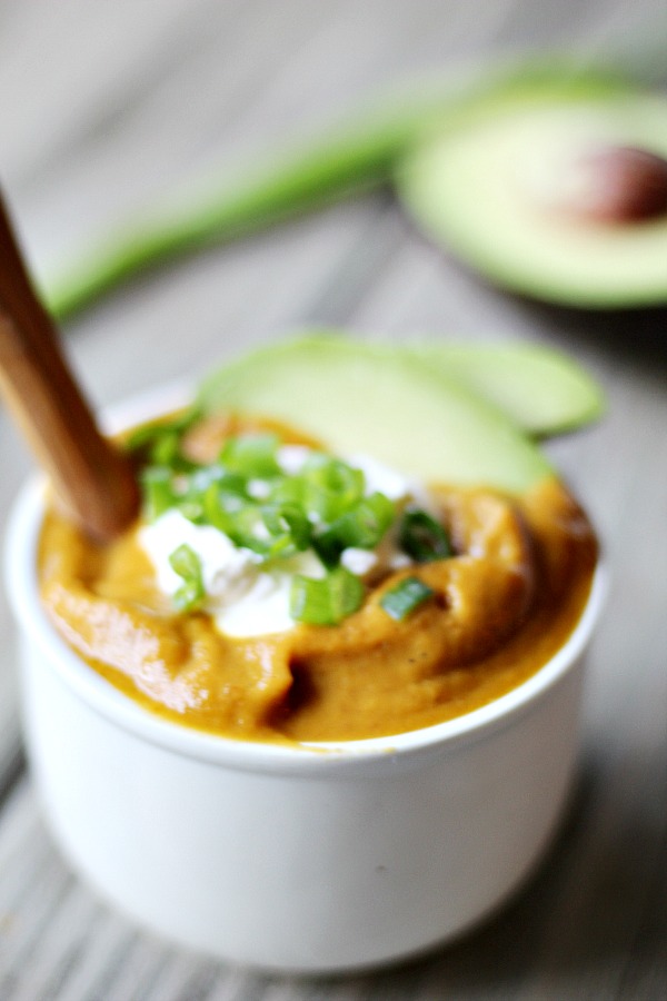 Smoky Sweet Potato Soup (Paleo, Vegan, Whole30) made with the NutriBullet Balance...easy, healthy and so good!