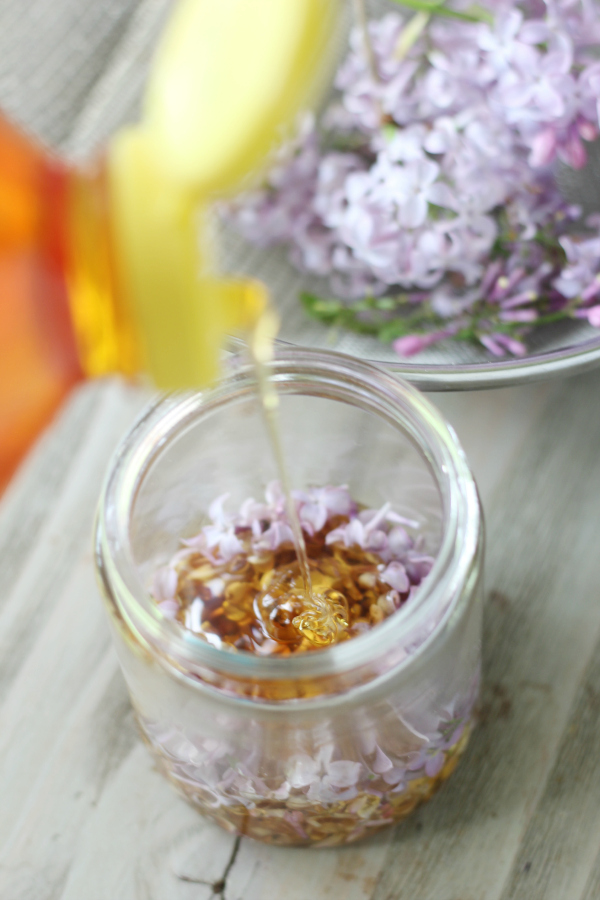 Lilac Honey Recipe with Free Printable Labels