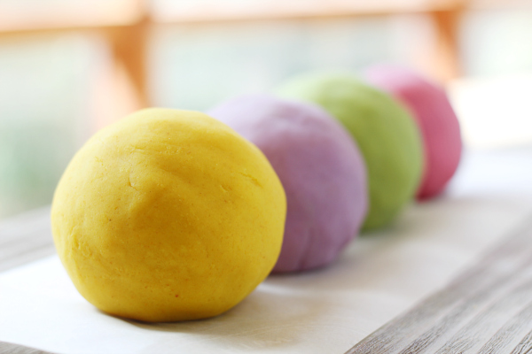 Best Homemade Play Dough Recipe with Natural Colors - So Soft and Long Lasting!
