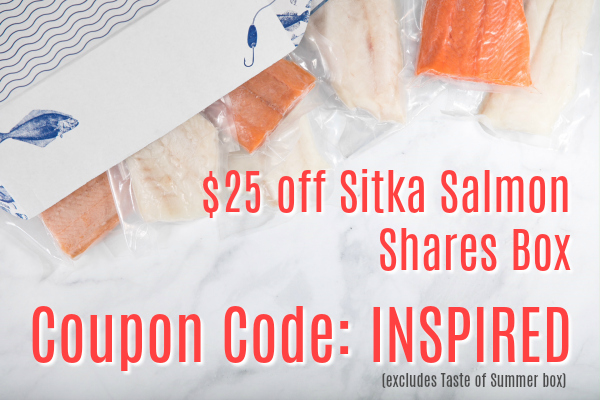 Sitka Salmon Shares Coupon Code Inspired