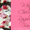 White Chocolate Raspberry Bark using fresh raspberries & no refined sugar! (Paleo, Dairy Free) By Primally Inspired