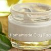 This Homemade Clay Facial Cleanser Recipe is a face scrub and cleanser all in one and great for all skin types. It's an easy DIY recipe that deep cleans, unclogs pores, gently exfoliates and calms acne, redness and inflammation. Gentle enough for daily use. Expect a healthy, radiant glow after the very first use!